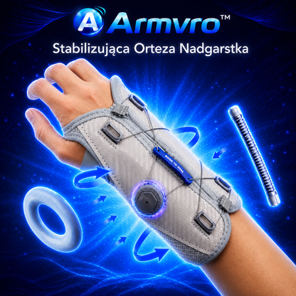 Armvro™ - Orteza nadgarstka z regulacją docisku